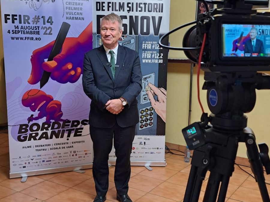 Excelența Sa Paul McGarry Ambasadorul Irlandei în România - interviu pentru Festivalul de Film și Istorii Râșnov